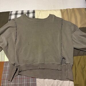 Free People camden pullover sweatshirt size xs